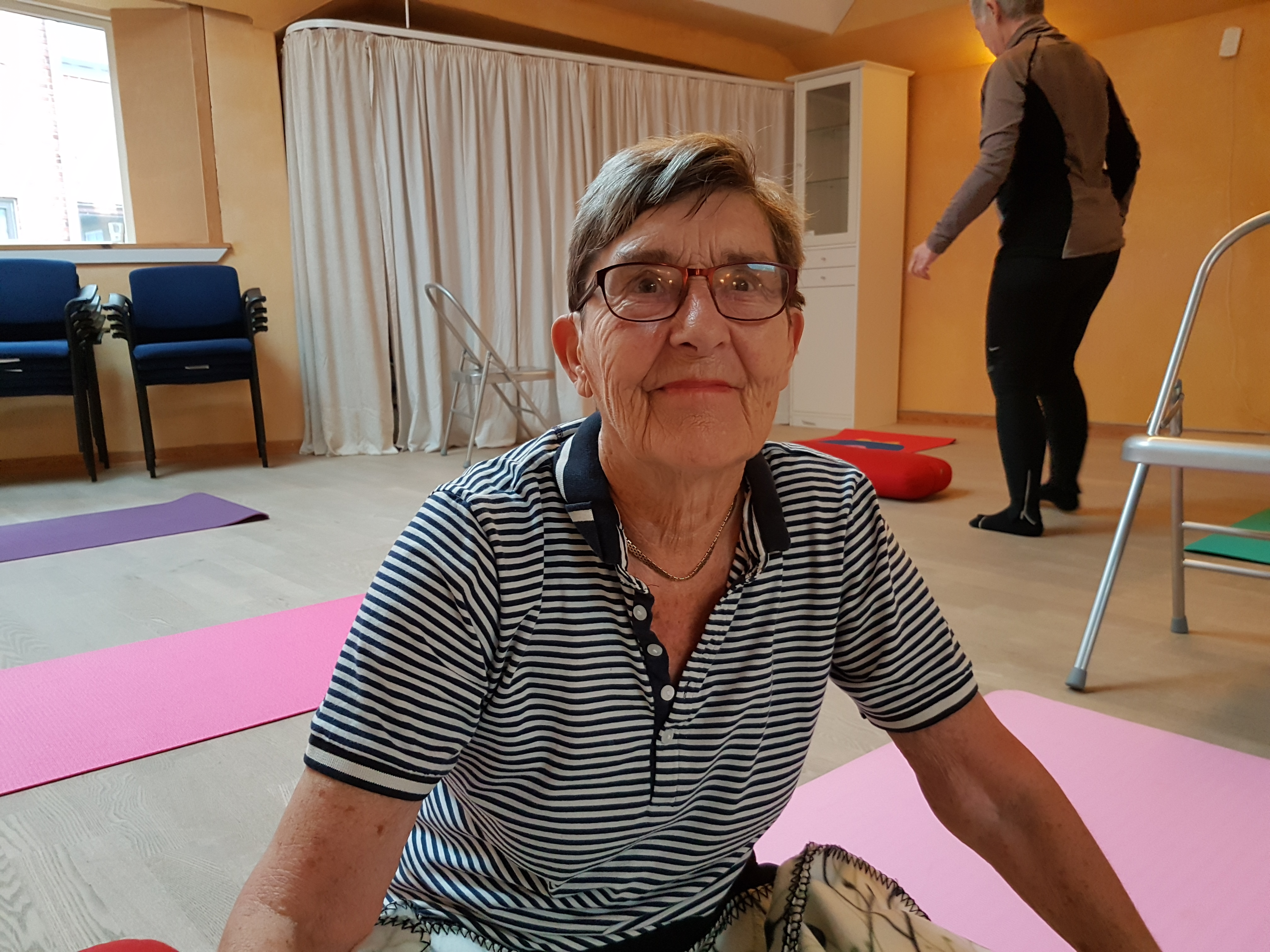 Jonna om senioryoga hos Højbjerg Yoga Aftenskole